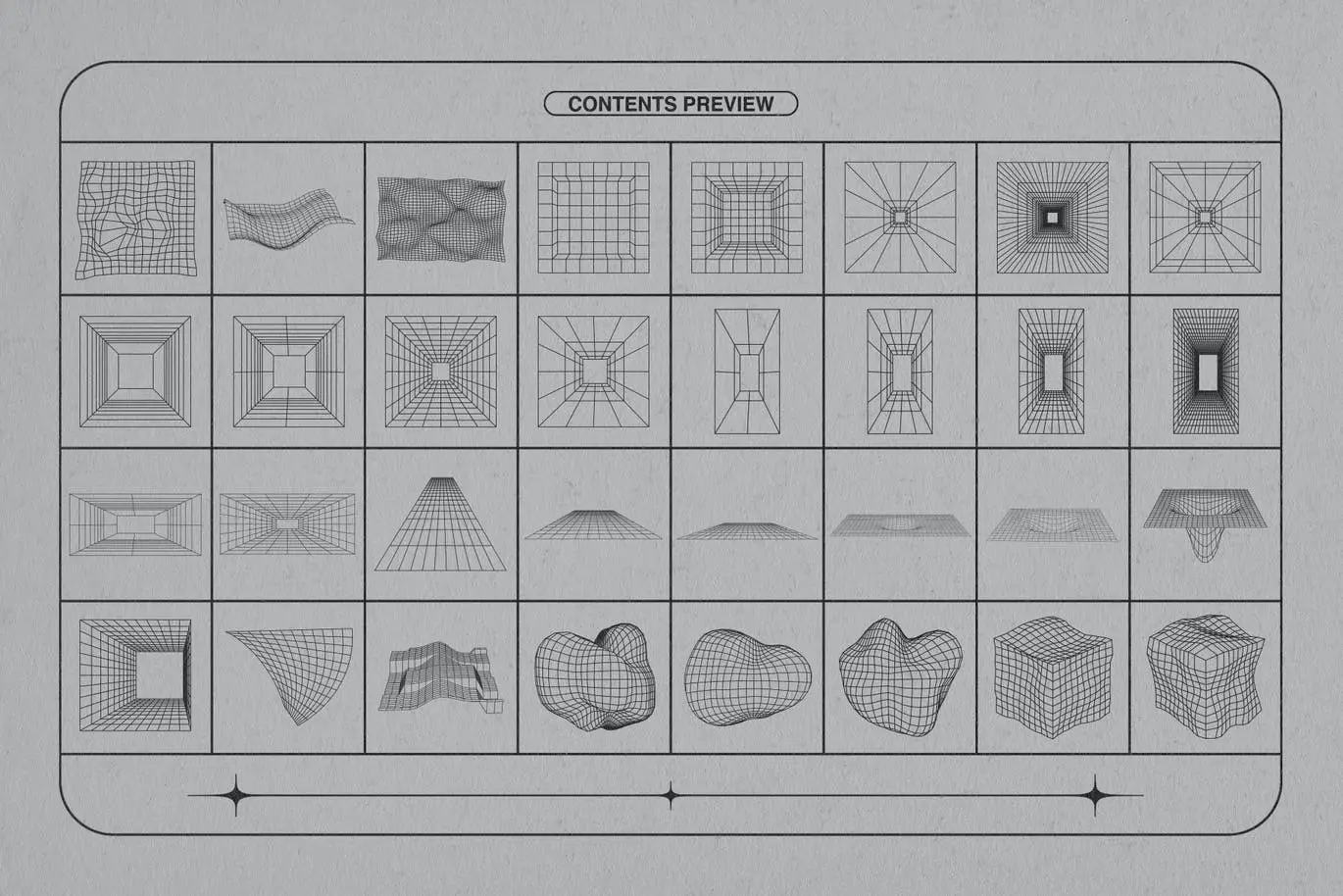 Wireframe Shapes 7 wireframe shapes13