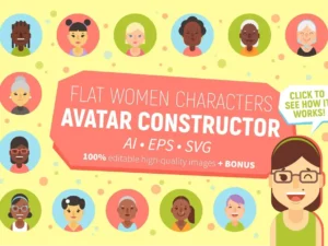 women characters avatar constructor1