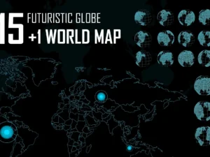 world map1