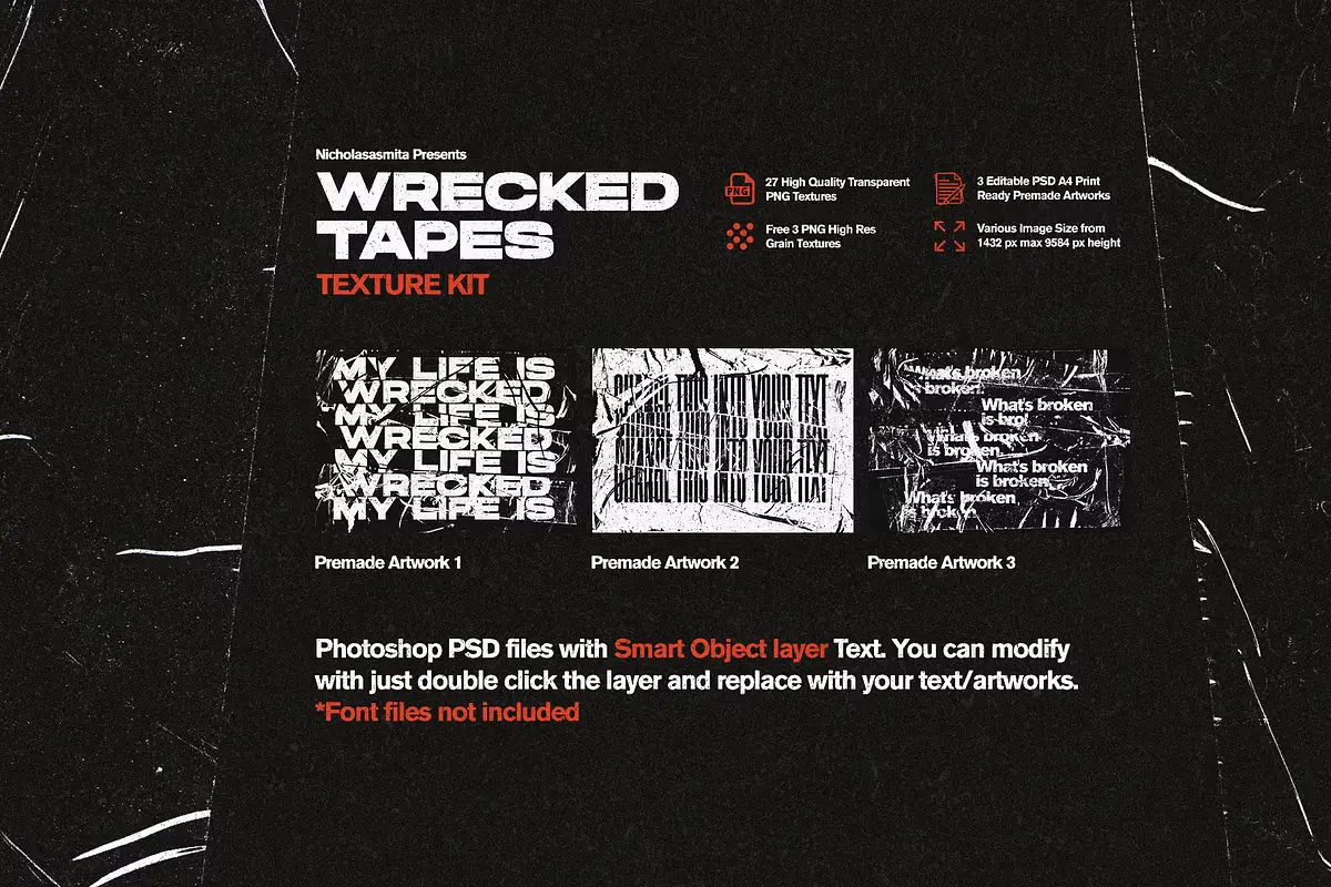 Wrecked Tapes Texture Kit 5 wrecked tapes texture kit 4
