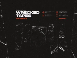 wrecked tapes texture kit 6