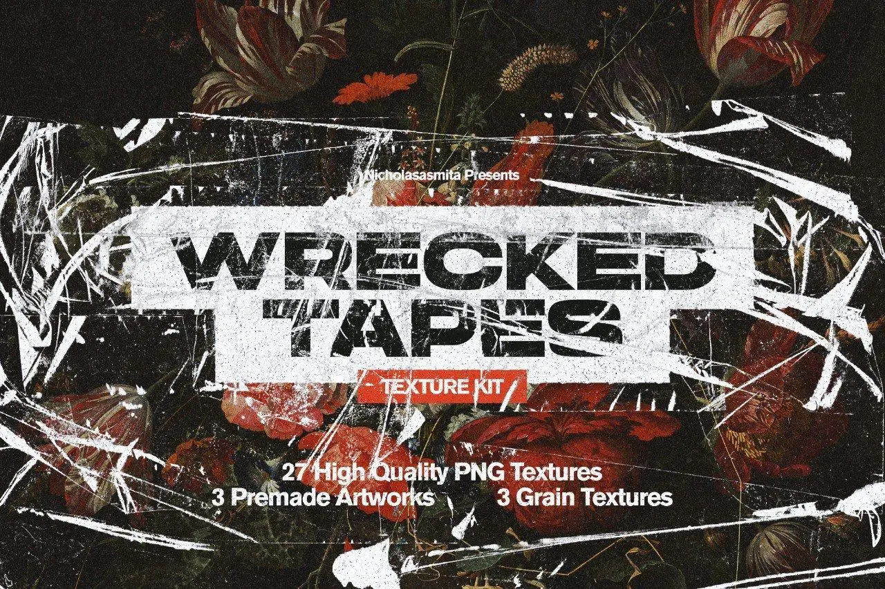 Wrecked Tapes Texture Kit 11 wrecked tapes texture kit