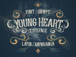 young heart typeface1