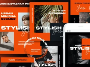yurri instagram template