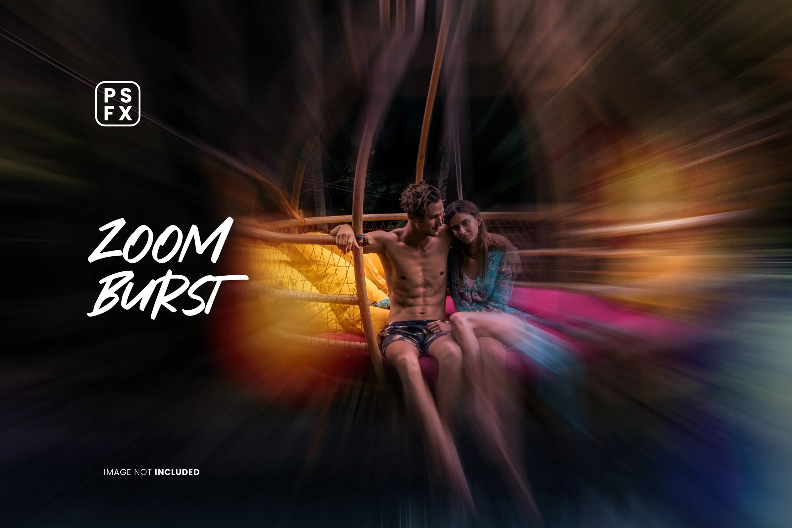 Zoom Burst Photo Effect
