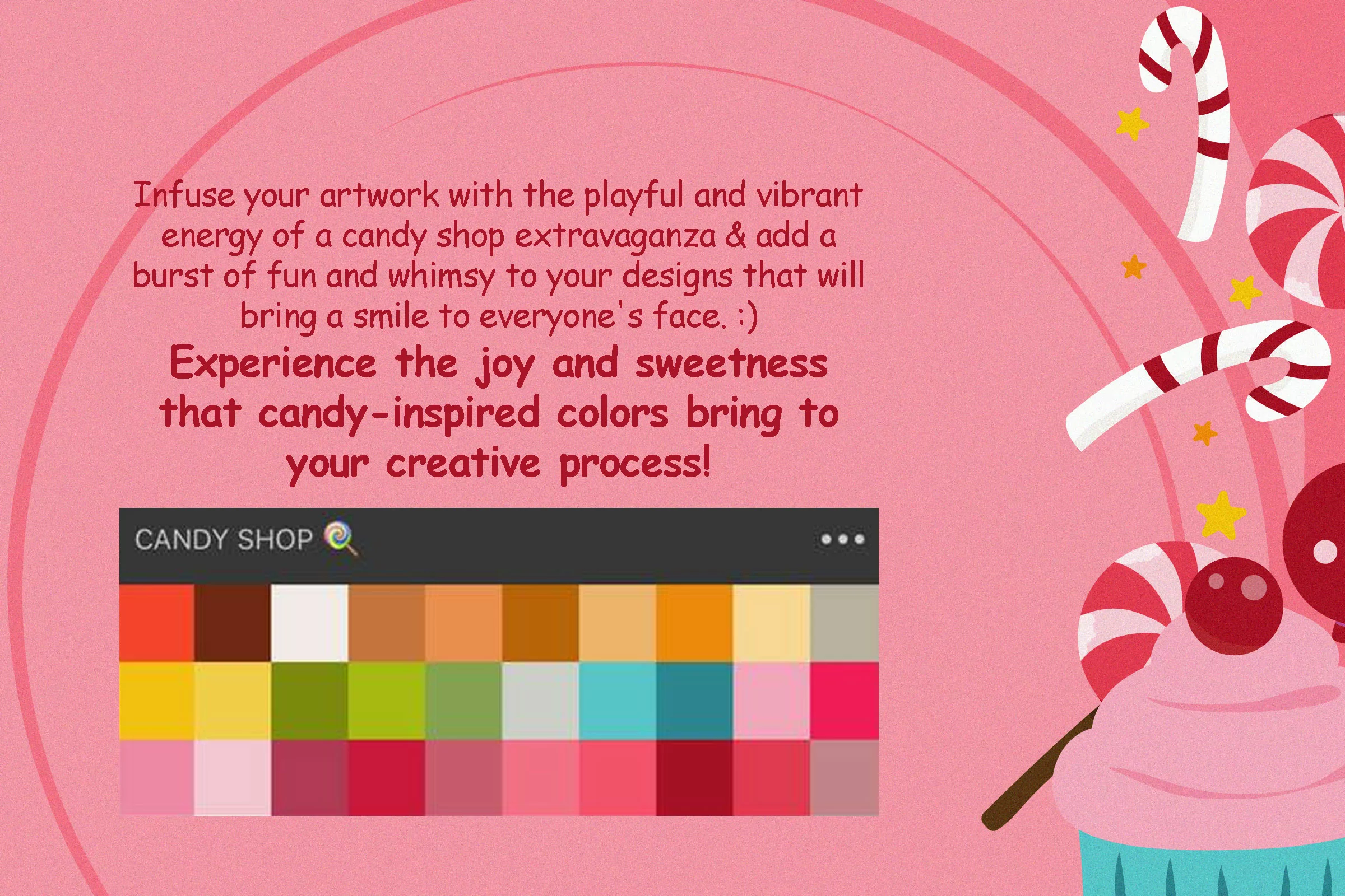 Candy Shop Color Palette 4 candy shop color palette3