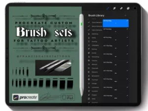 cover image 16x brush set tattoo needle shaders