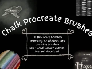 cover image 26 chalk brushes
