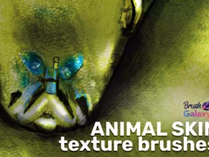 cover image animal skin brush pack