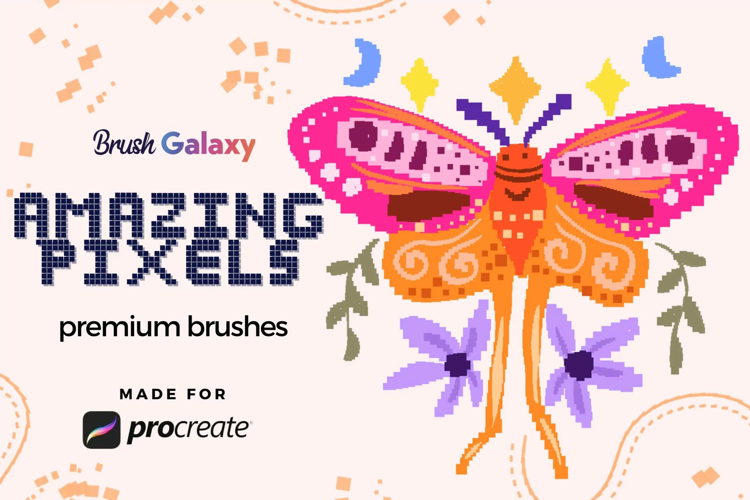 Amazing Pixels Brush Pack