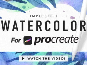 cover image amazing watercolor painting kit