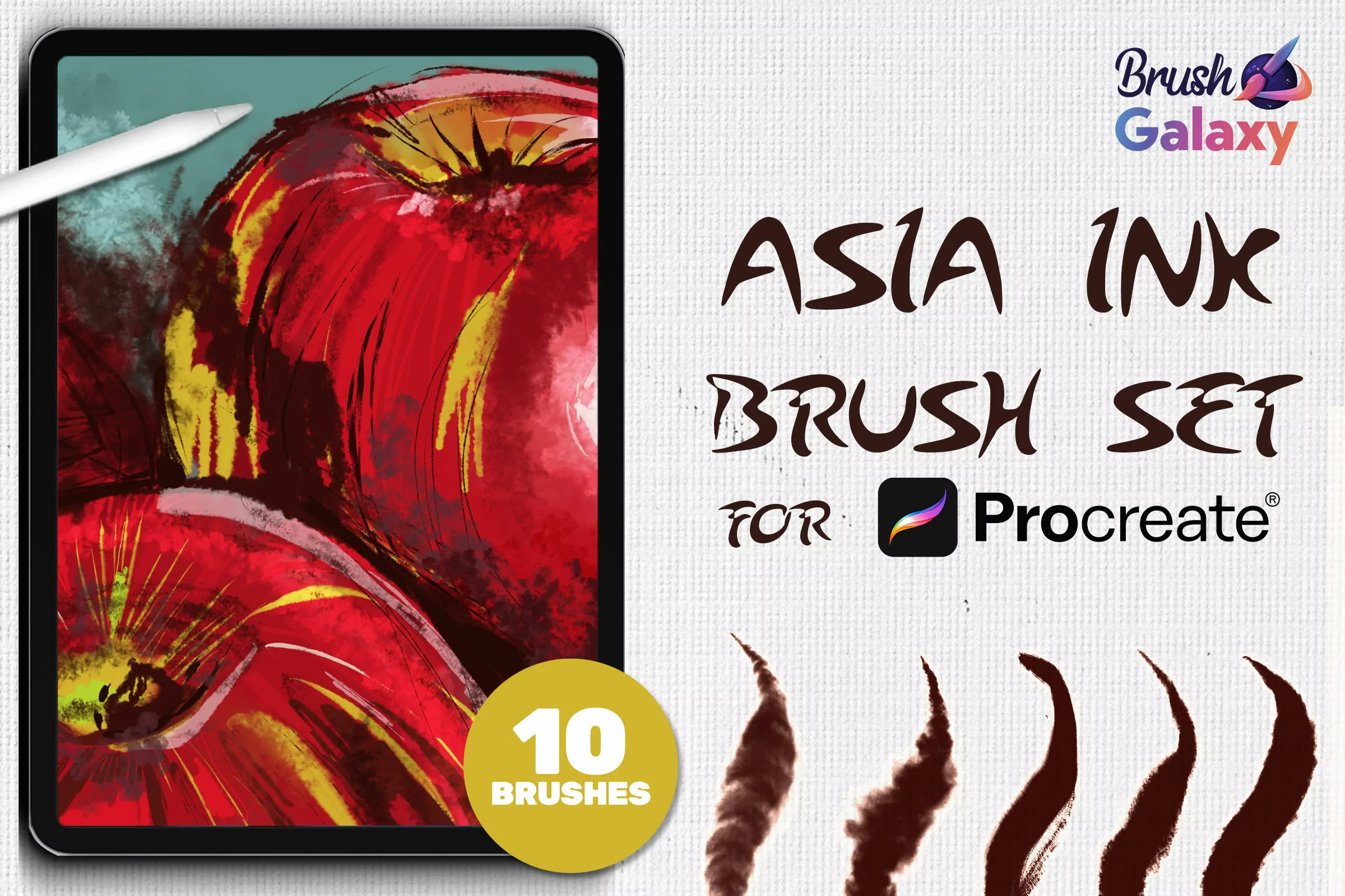 Asia Ink Brush Set