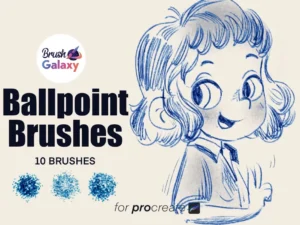 cover image ballpoint brush set vol 2