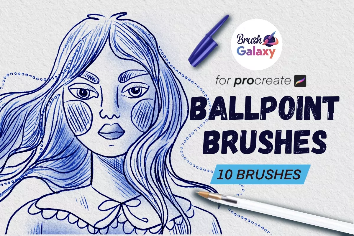 Ballpoint Brush Set