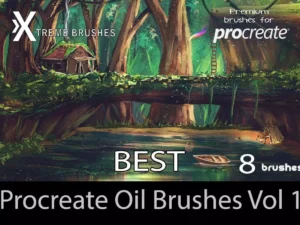 cover image best oil brushes vol 10