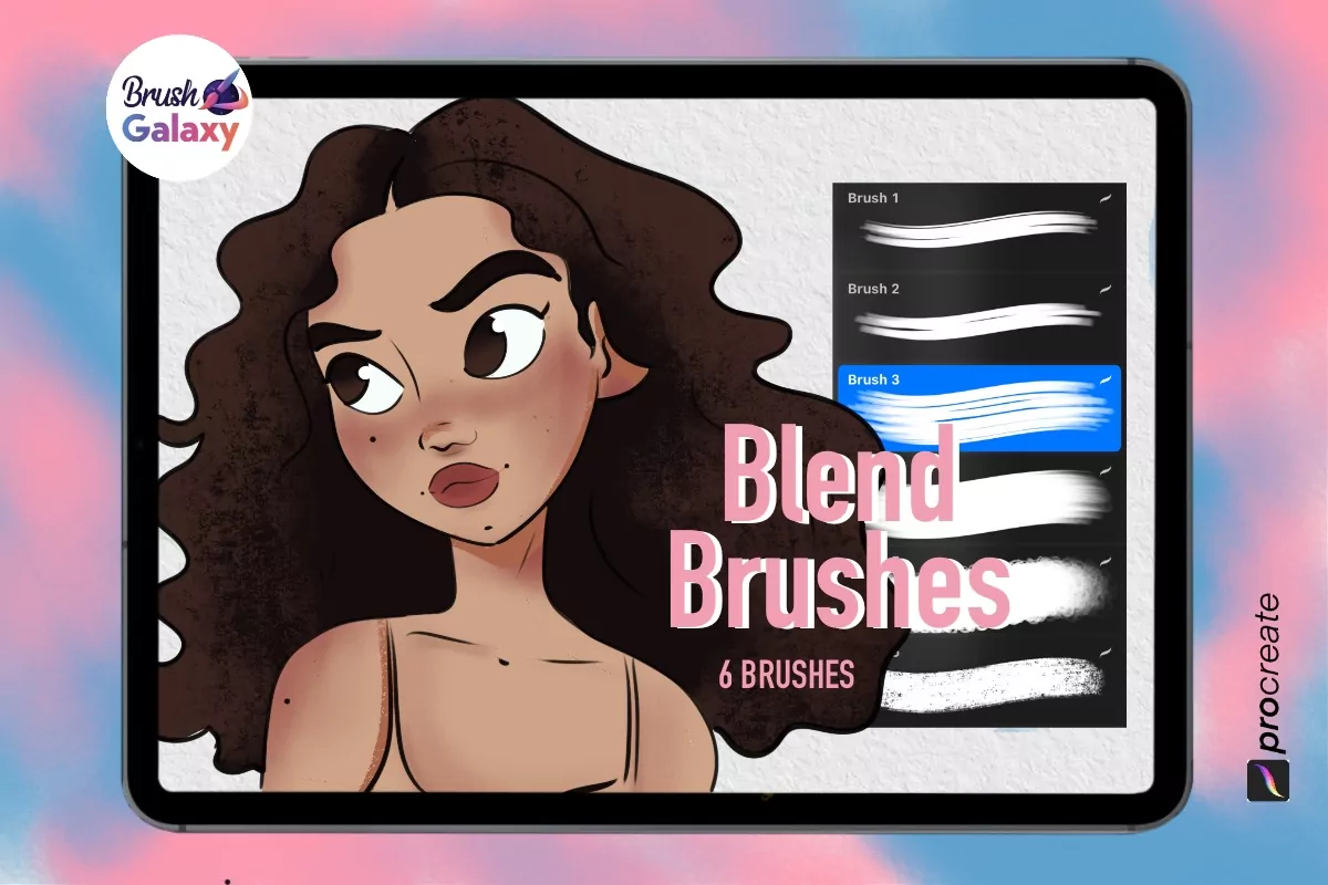Blend Brushes for Procreate and More