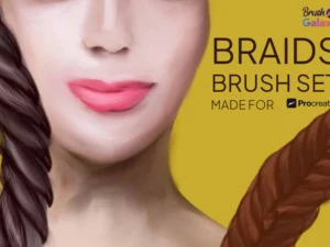 cover image braids brush set