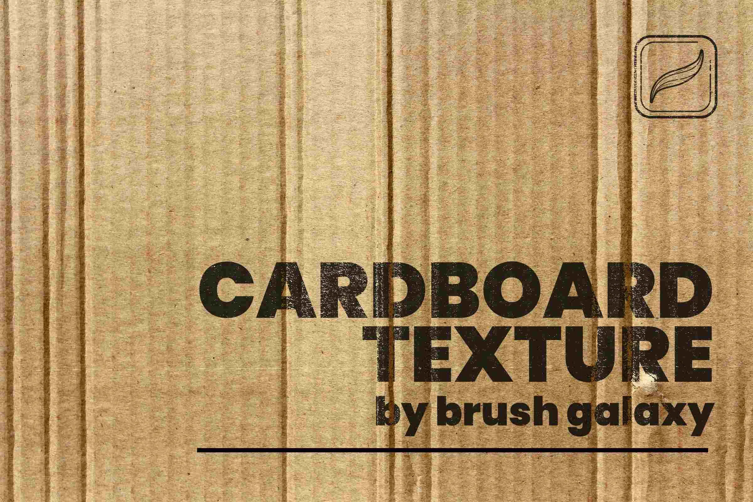 Cardboard Texture Brush Set