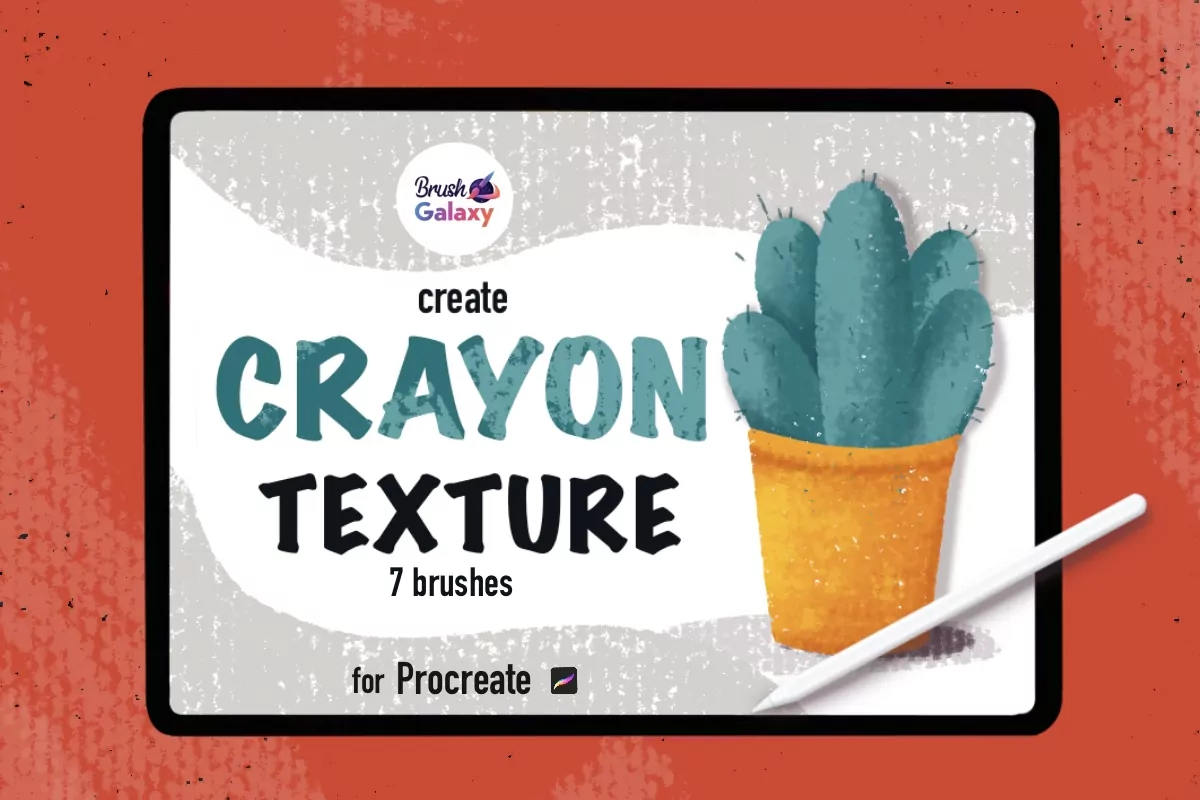 Crayon Texture Brushes