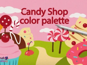 cover image candy shop color palette