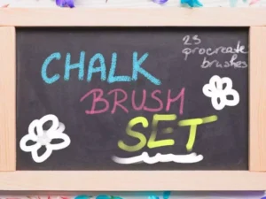 cover image chalk brush set 23 brushes