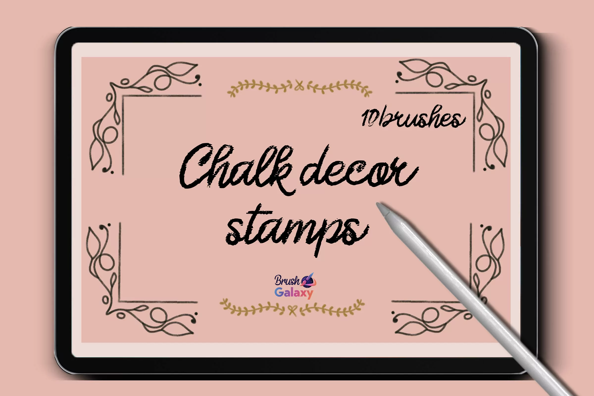Chalk Decor Stamp Set
