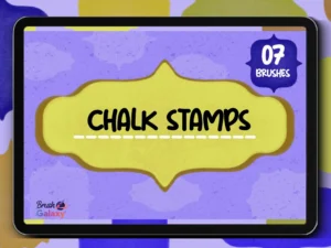 cover image chalk stamp set