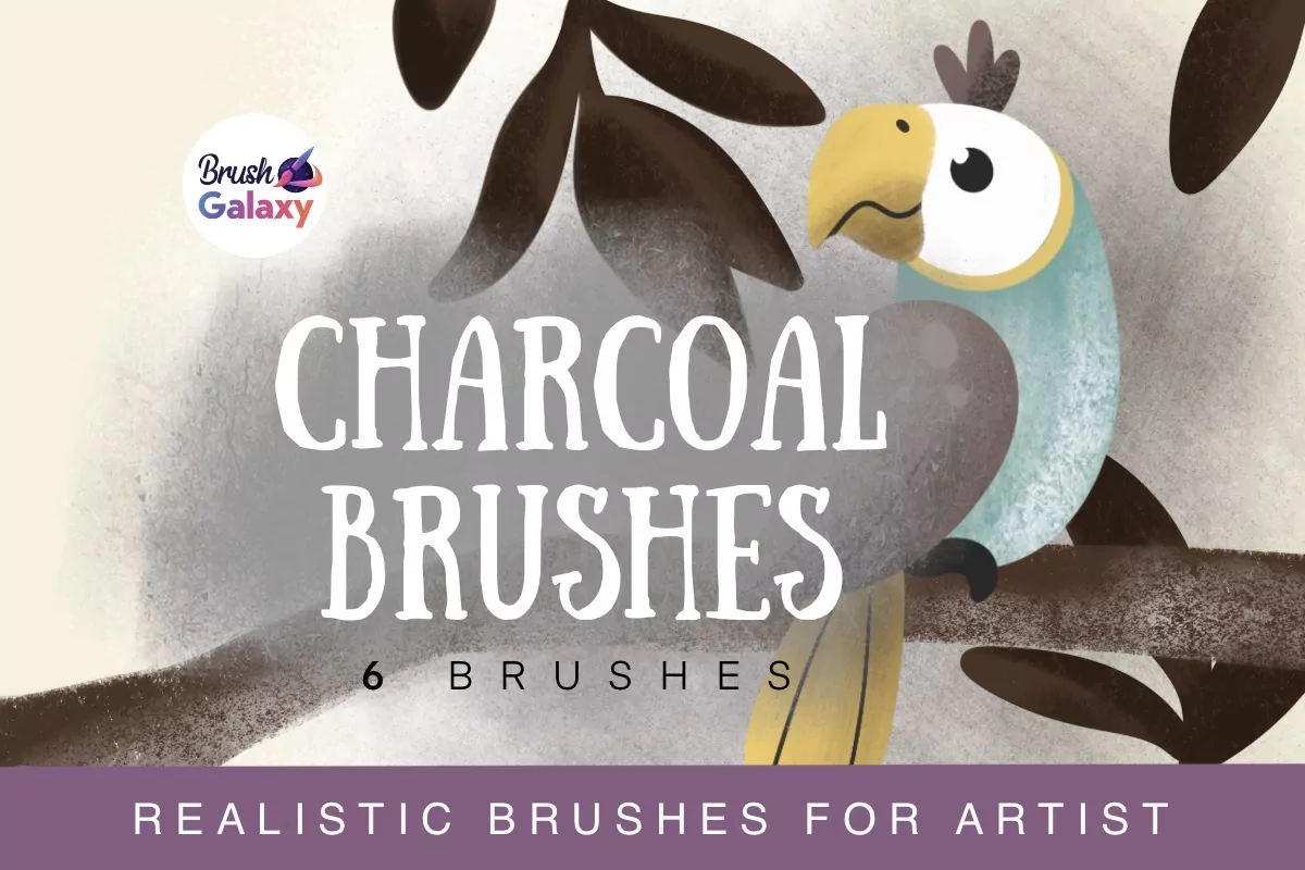 Charcoal Brush Pack