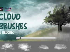 cover image cloud brush pack vol 2