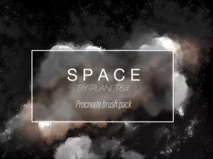 cover image clouds space brushes
