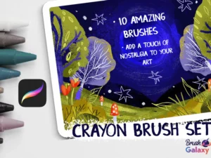 cover image crayon brush set vol 2 1