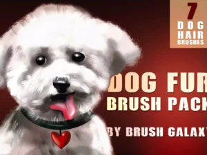 cover image dog fur brush pack