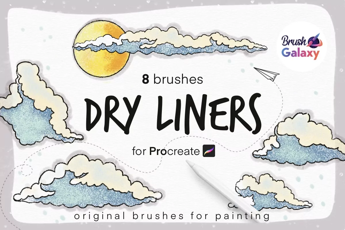 Dry Liners Brush Set