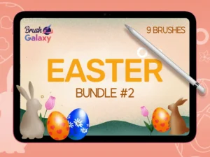 cover image easter bundle brush pack vol 2
