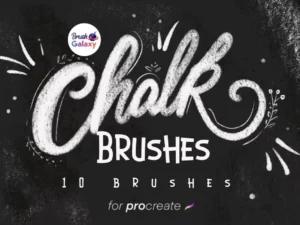 cover image essential chalk brush set vol 2
