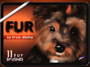 cover image fur brush pack