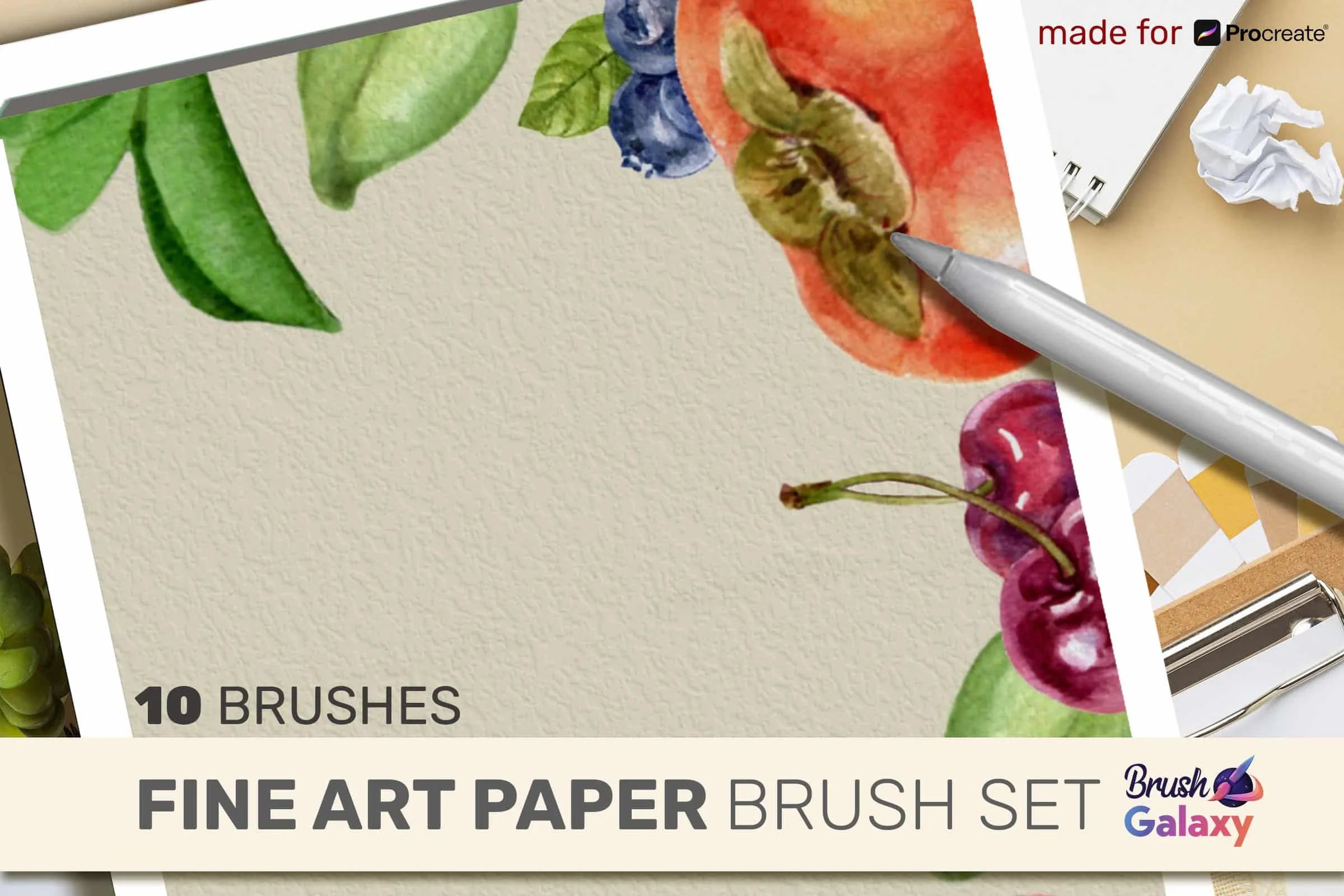 Fine Art Paper Brush Set Vol 2