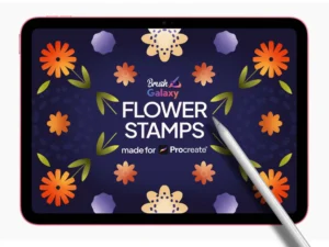 cover image flower stamp set vol 2