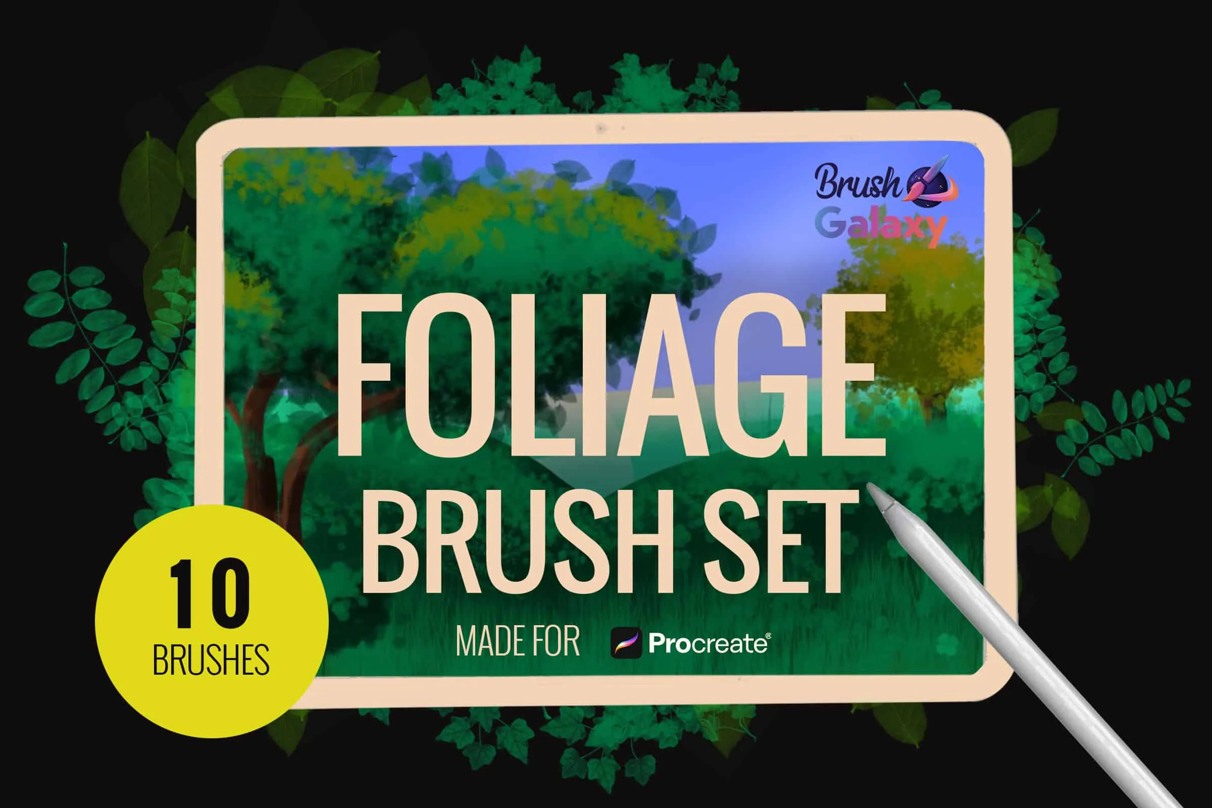 Foliage Brush Set