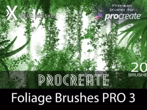cover image foliage brushes pro 3