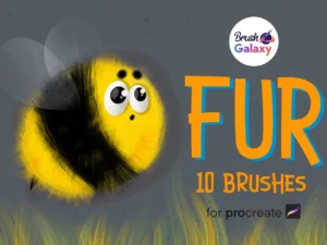 cover image fur brush set vol 3