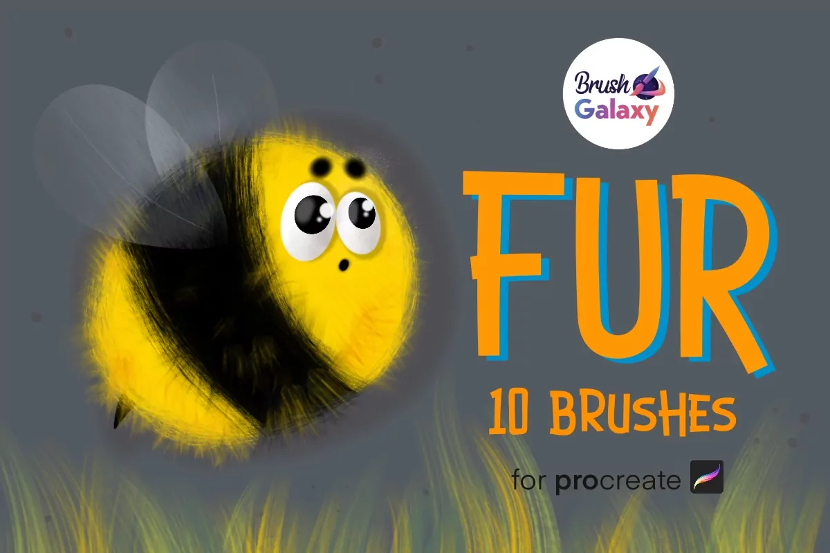 Fur Brush Set Vol 3