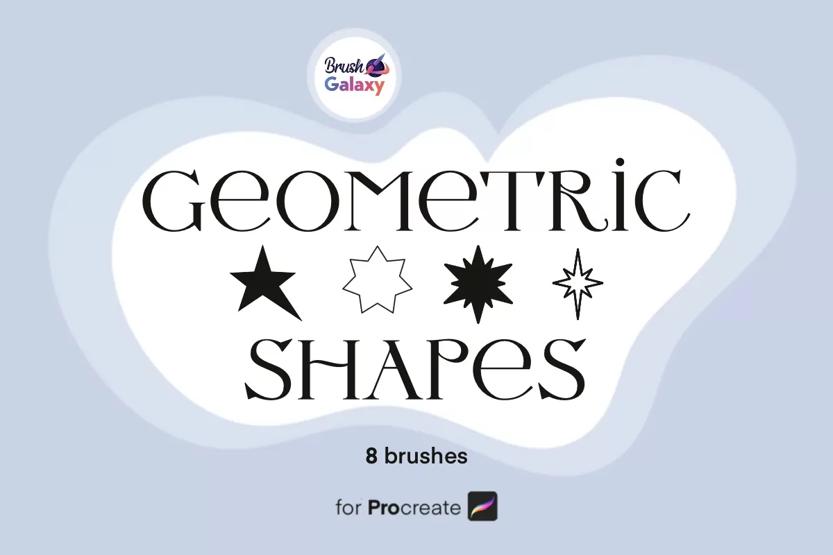 Geometric Shapes Brush Set Vol 3