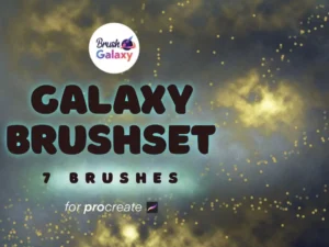 cover image galaxy brush set vol 2