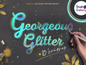 cover image gorgeous glitter