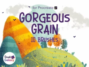 cover image gorgeous grain brush set