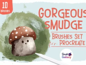 cover image gorgeous smudge brush set