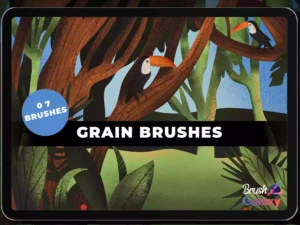 cover image grain brush pack