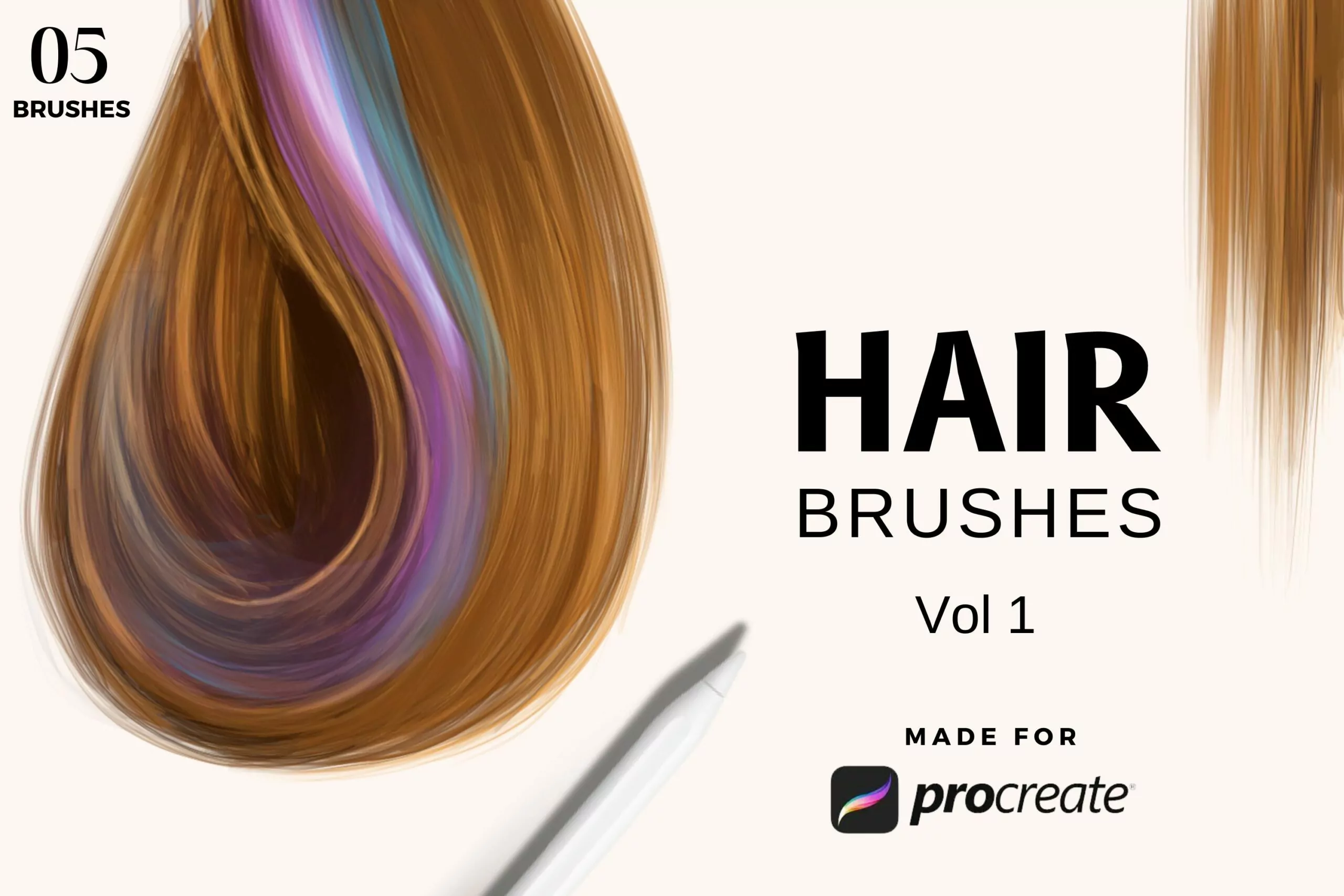 Hair Brush Pack Vol 1