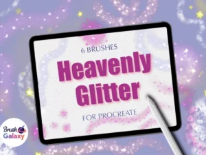 cover image heavenly glitter